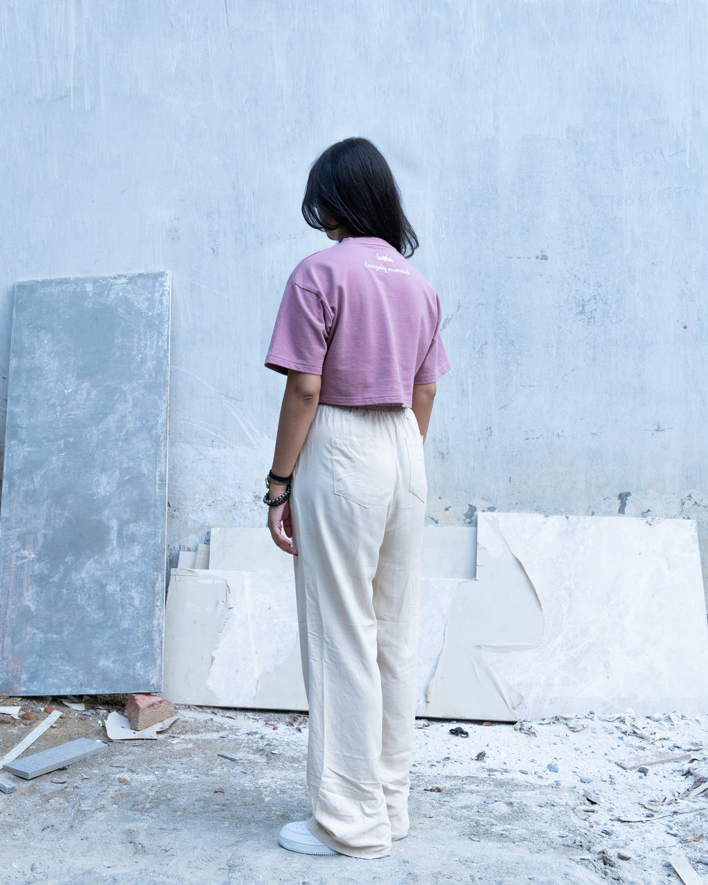 breathe crop | pink