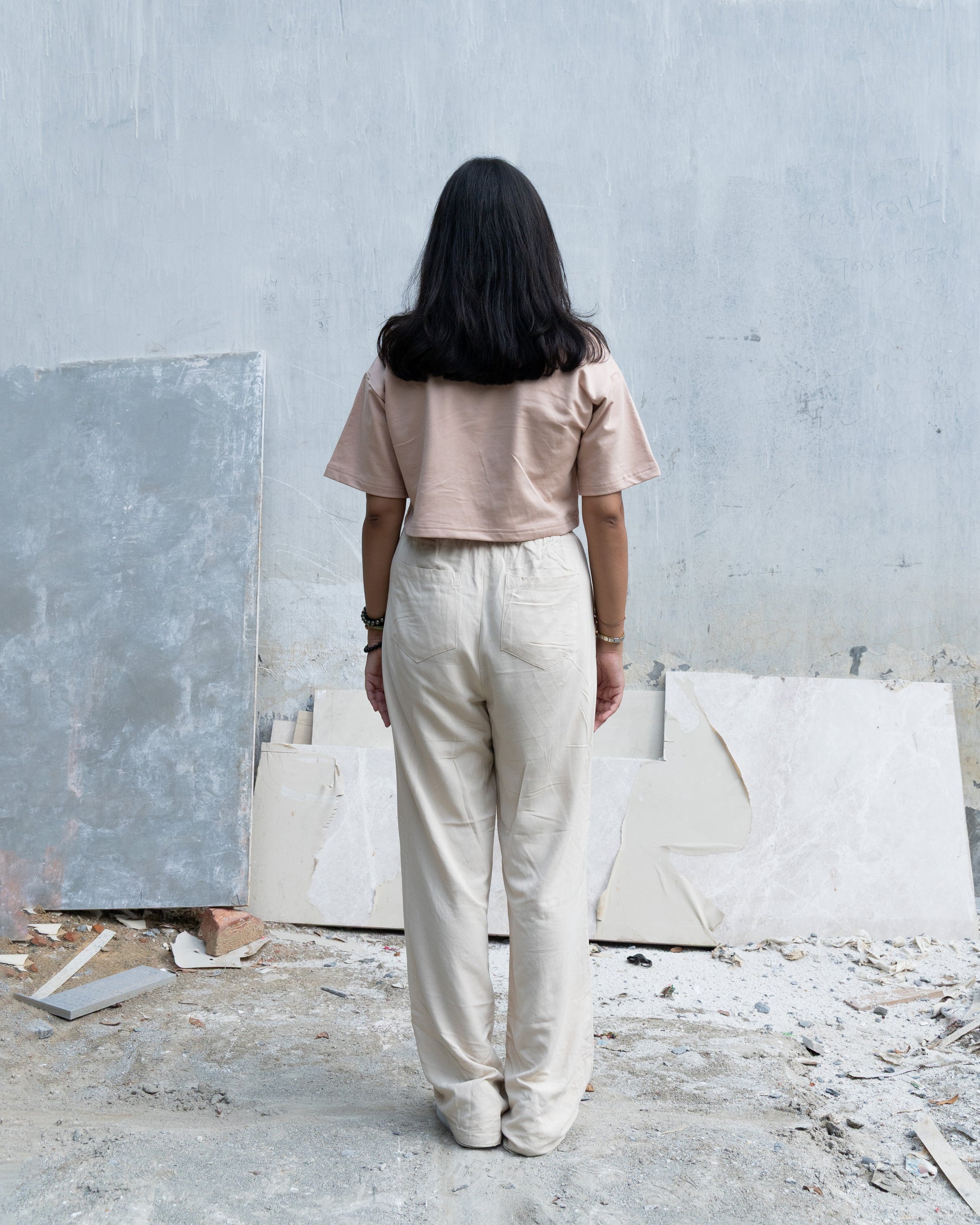 breathe crop | beige