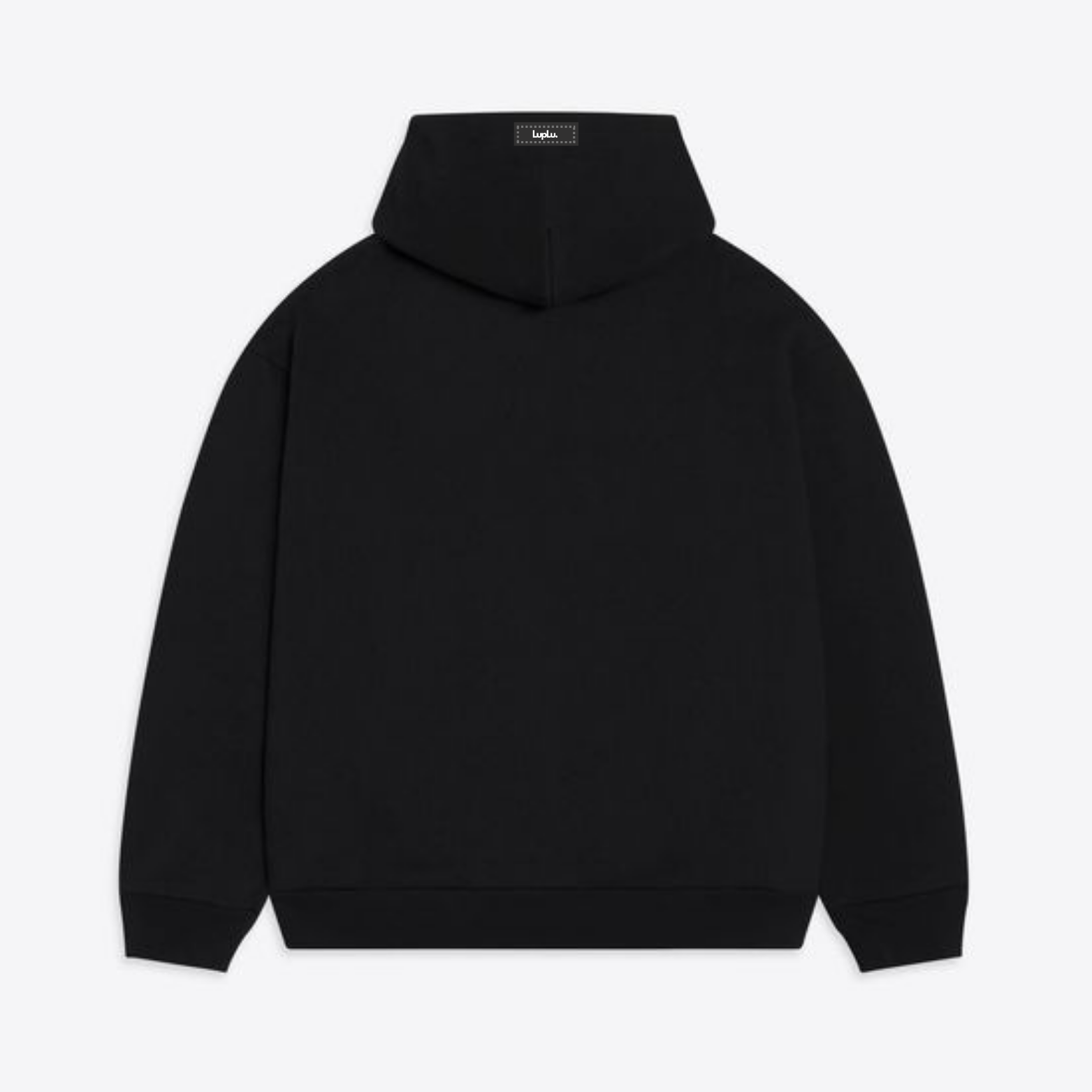 Luplu Essential Zip Hoodie | Black