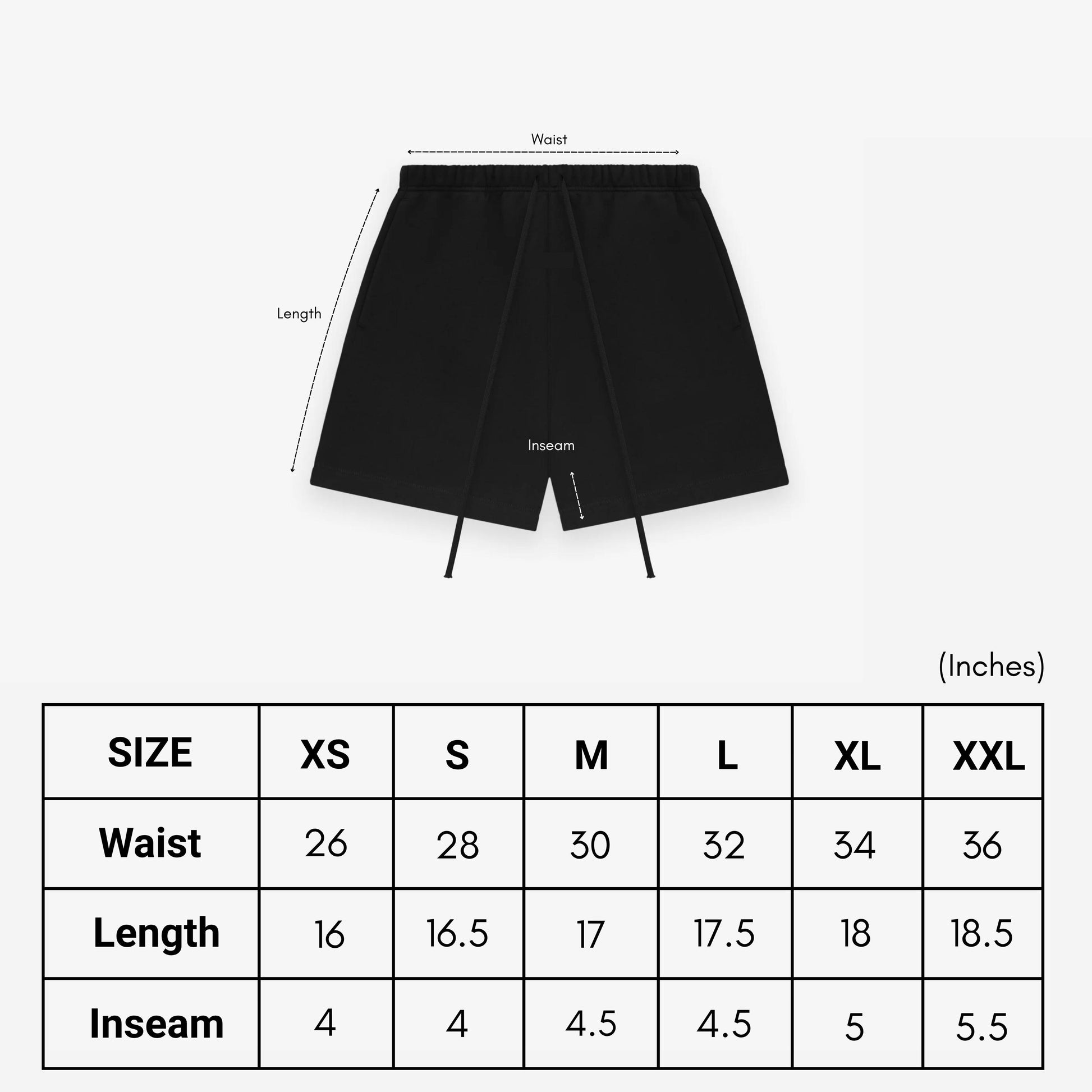 Loop Shorts | Black