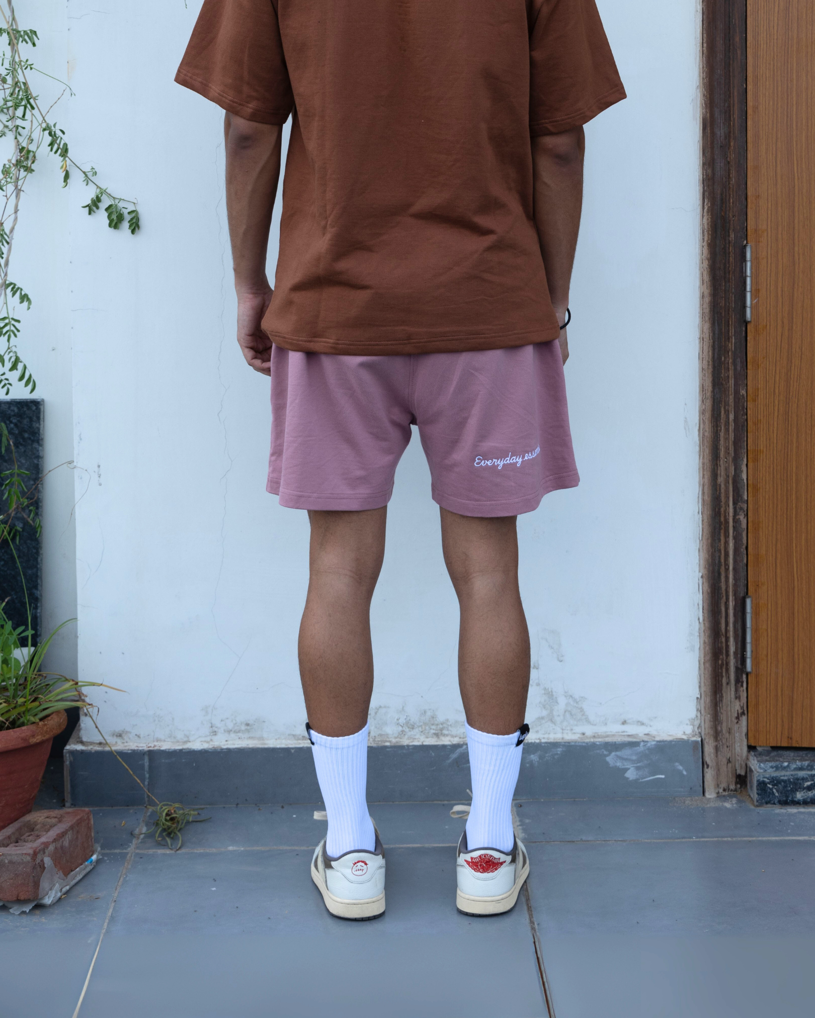 loop shorts | pink