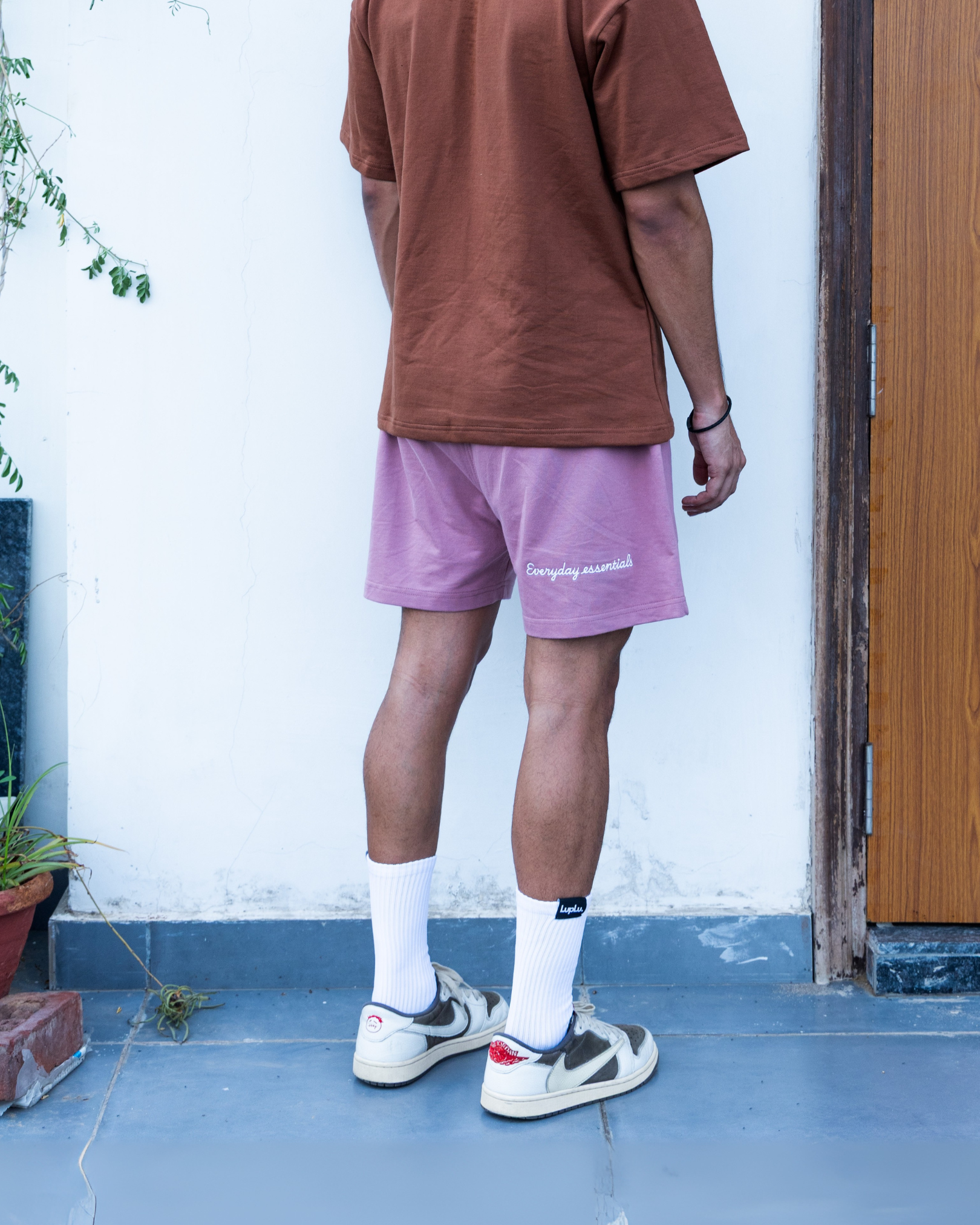 loop shorts | pink